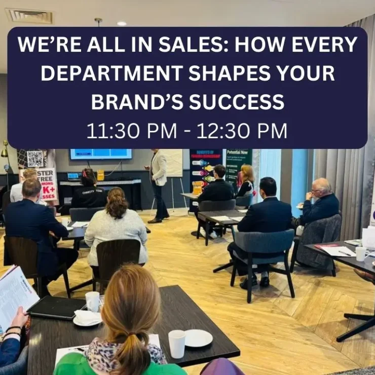 Were all in Sales How every department shapes your brands success